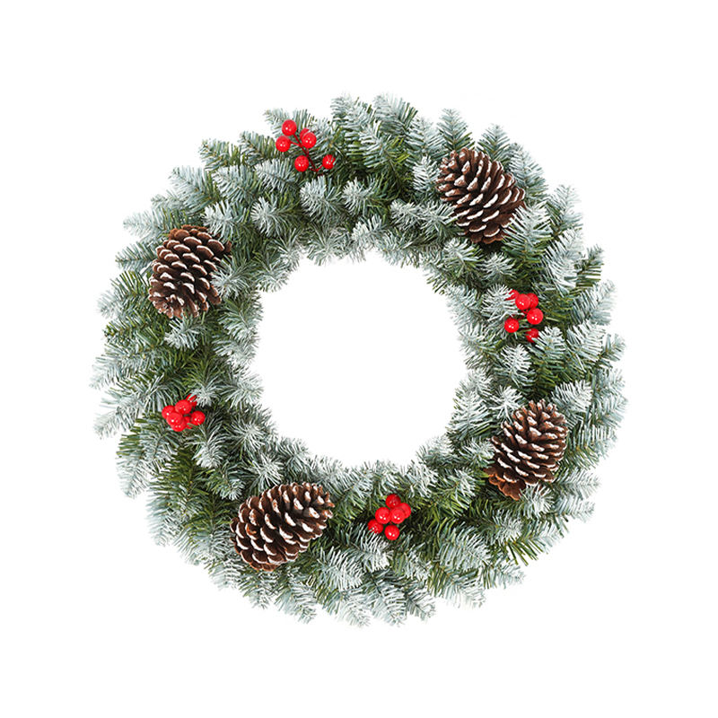 How to use spray white wreath to create personalized and unforgettable holiday memories?